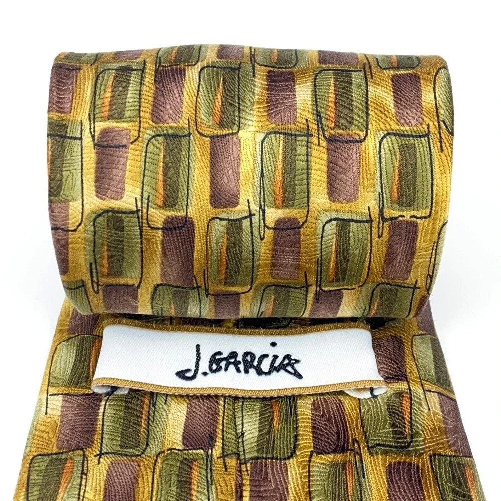 Jerry J Garcia New York NY Collection #40 Tie Limited Edition 100% Silk Necktie